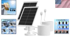 Adjustable Wall Mount Solar Panel for Arlo, 2 Pack