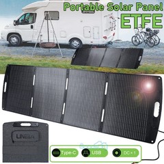 200W Portable Foldable Solar Panel Monocrystalline Waterproof for Power Station