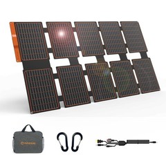 100W Foldable Portable Solar Panel Charger – Waterproof, PD3.0 USB-C, QC3.0 USB-