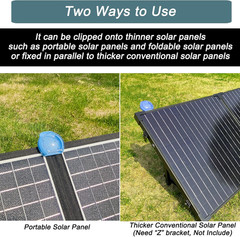 Solar Angle Guide Solar Panel Accessories for Portable Solar Panel Foldable Sola