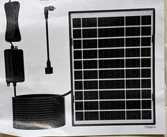 7W Solar Panel for Blink Outdoor Cameras, 3-Pack with 11.8Ft Cable & Mount