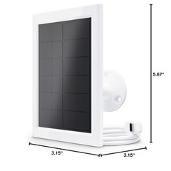 Arlo Essential Solar Panel Charger 2nd Gen White (VMA6600)