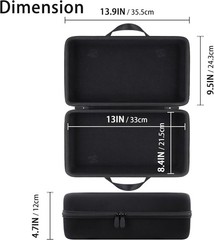 Travel Case EVA Waterproof Dustproof for Portable Power Station RIVER 3