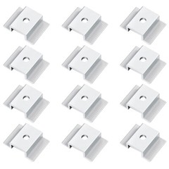 12pcs Solar Panel Mounting Brackets Portable Aluminum for Easy Installion