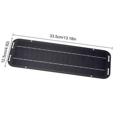 30W Solar Panel 12V Trickle Charger Battery Charger Kit Maintainer Marine Car RV