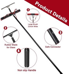 Solar Panel Cleaning Kit – Extendable Pole & Brush