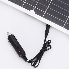 25 Watts Solar Panel Kit 100A 12V Battery Charger with Controller Caravan Boat
