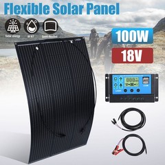 Complete Solar Panel Kit 5000W Power Inverter Set 12V Battery Charger Controller