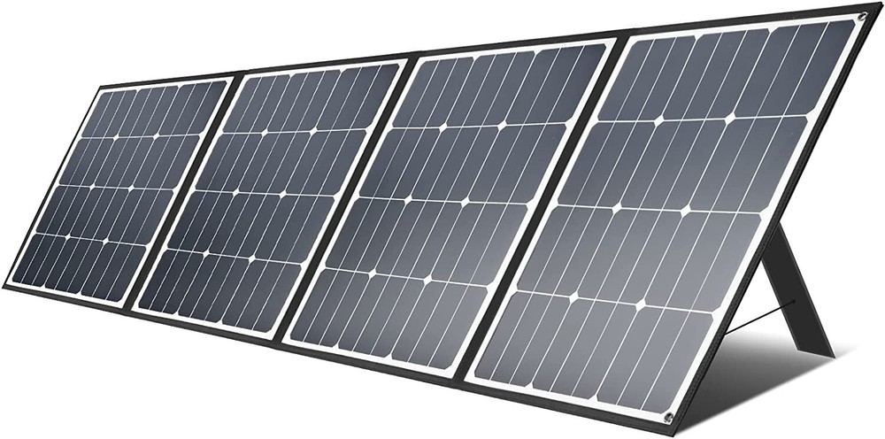 Aiper 160W Foldable Solar Panel With Voltmeter For Off Grid Camping SP160