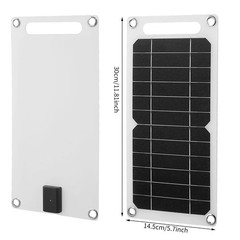 15W/10W Outdoor Solar Phone Charging Flexible Solar Panel Backpack Solar Panel
