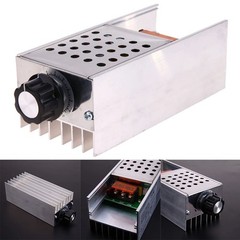 Simple Knob Adjustment 6000W AC Voltage Controller with Good Efficiency