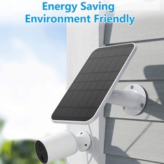4W Solar Panel Charger Adjustable eufyCam 2/2 Pro/2C/2C Pro/E Security Camera