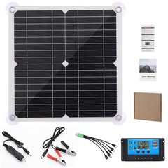 200 Watts Solar Panel Kit 100A Battery Charger + Controller For Caravan Boat RV
