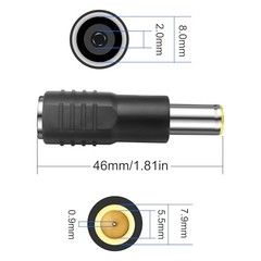 DC 7909 to DC 8020 Adapter DC7909 Male to DC8020 Female Connector for Solar