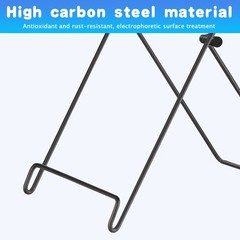4x Lightweight Solar Panel Mounting Brackets Carbon Steel Foldable Support Stand