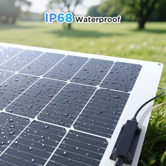 400W Flexible Solar Panel, 2PCS 200 Watt 12V/24V Solar Panel Kit, Callsun 23% Hi