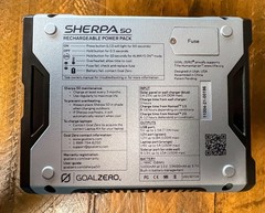 goal zero sherpa 50