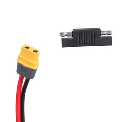 Solar Extension Cable 14AWG XT60 Female to SAE Cable for Battery Packs Mowers