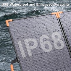 400W Portable Solar Panel 200W 100W Solar Chargers for Blackout Emergency Backup