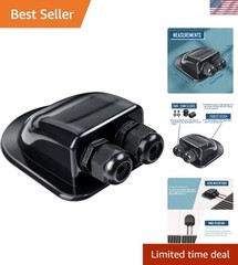 ABS Plastic Waterproof Solar Cable Entry Gland – Perfect for Caravans & Boats