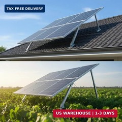 Adjustable Solar Panel Tilt Mount Brackets, Aluminum Alloy Solar Panel Mounting