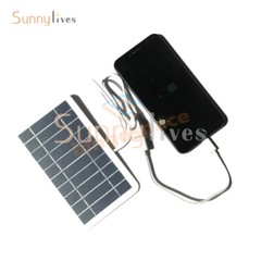 Solar Panel Output USB Outdoor Portable Solar System 5V 2W Mobile Phone Charger