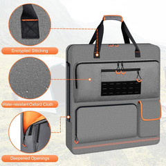 Solar Panel Storage Bag Fit for Jackery Solarsaga 100W 100X 200W | Orange Lining