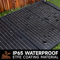120W Portable Solar Panel for Jackery/ECOFLOW/Flashfish/ROCKPALS Power Statio…