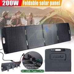 400W 200W 100W Folding Portable Solar Panel for Power Station RV Outdoor Camping