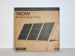 EcoFlow (EF-FOLD-P160-04) 160W PortableFoldable Monocrystalline Solar Panel