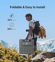 Dabbsson Folding Portable Solar Panel Kit 120W/210W/420W for Home Camping Rvs
