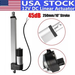 USA Electric 10″ Silent Linear Actuator Heavy Duty 1200N 12V DC Motor Auto Lift