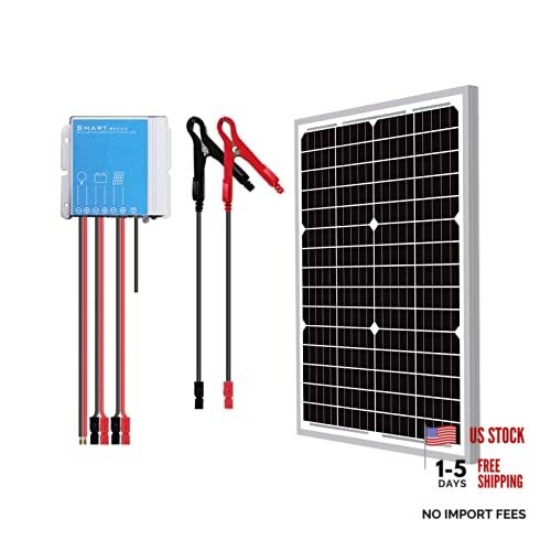 30 Watts 24V Waterproof Solar Panel Kit – Battery Trickle Charger