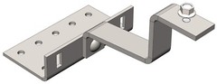 Magerack Top-Mount Tile Hook Bracket Solar Panel Module Mounting Racking Pack 10