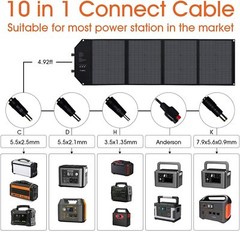 Open Box 100W Foldable Solar Panel Charger