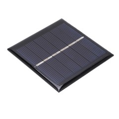 Portable 0.6W 3V Polysilicon Solar Panel Level A Solar Charging Board Module