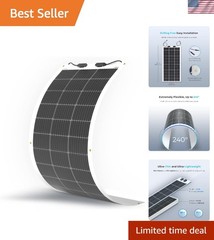 Ultra Lightweight 100W Solar Panel – Flexible, Thin & Durable for Off-Grid Use