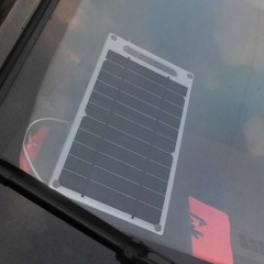 7.8W Portable Ultra Thin Monocrystalline Silicon Solar Panel Charger USB DWXM