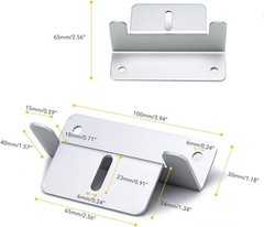 Versatile Solar Panel Mounting Z Brackets for 100W-400W Panels | 4-Pack