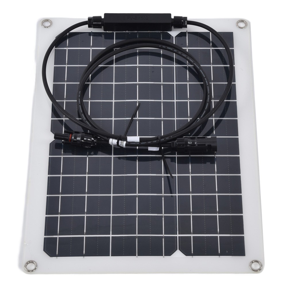 15W 40A Solar Panel Charger Kit-High Efficiency Low Light For Car Battery