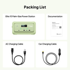 BLUETTI Elite 10 Mini Portable Power Station, 128Wh Lifepo4 Battery with 200W AC