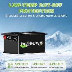 36V 105Ah Lithium Golf Cart Battery BMS for Golf Cart Clubcar EZGO YAMAHA ICON
