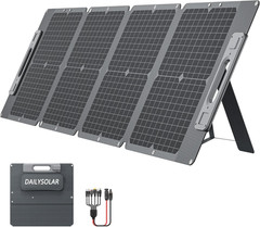 105W Ultra Lightweight Portable Solar Panel,100% Power Station Compatible, New C