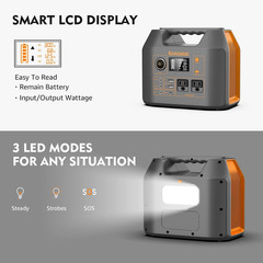 Solar Generator with Panels, 300W Solar Generator with 60W Solar Panel, 80000Ma