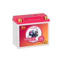 Lithium Motorcycle Battery LiFePO4 YTX20L-BS 12.8V 10Ah 700CCA For Motorcycle…