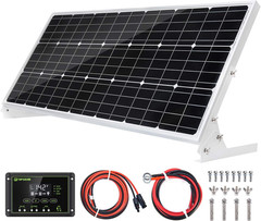 Topsolar 100W 12V Solar Panel Kit Battery Charger 100 Watt 12 Volt off Grid Syst