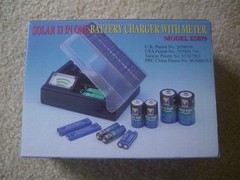 Solar 11 in One Battery Charger with Meter Model ES879