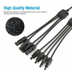 Solar Panel Y Branch Cable Connection Waterproof Adapter Connector Extension NEW