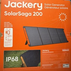 Jackery SolarSaga 200 Portable Foldable Monocrystalline IP68 Solar Panel