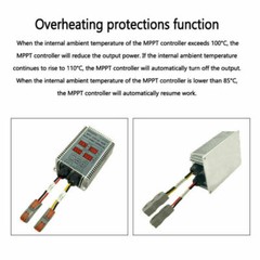 200W-400W Step-up Solar Charge Controller Waterproof MPPT Boost Solar Charge DC